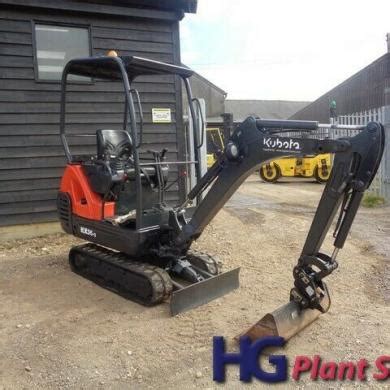 kubota 1.5 ton mini digger spec|kubota micro diggers for sale.